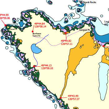 Map Radar Station trail