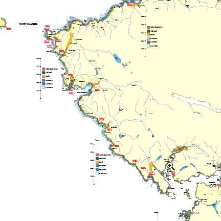 Cape Scott Map