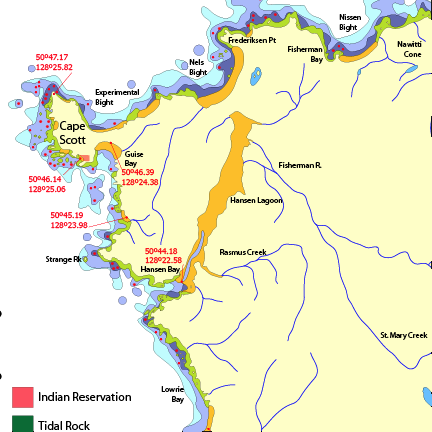 Cape Scott Map