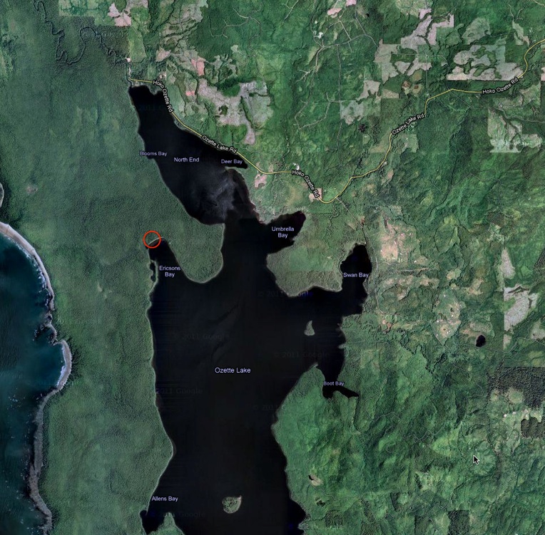 Aerial Picture of Lake Ozette